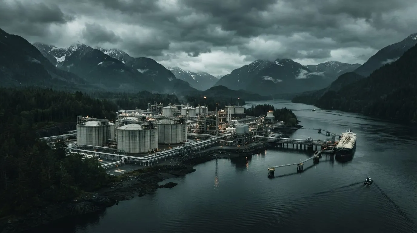 Canadá amplia setor de gás natural liquefeito sob críticas