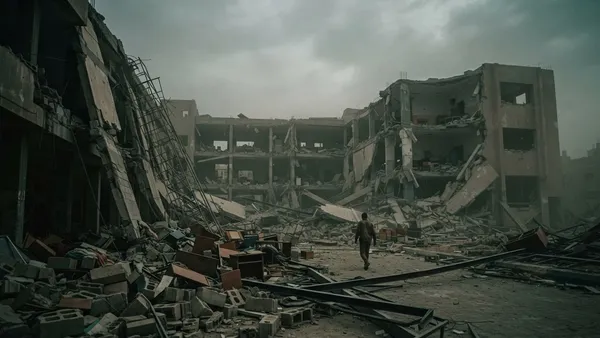 Airstrikes in Gaza Hit University Campus Leaving Several Dead