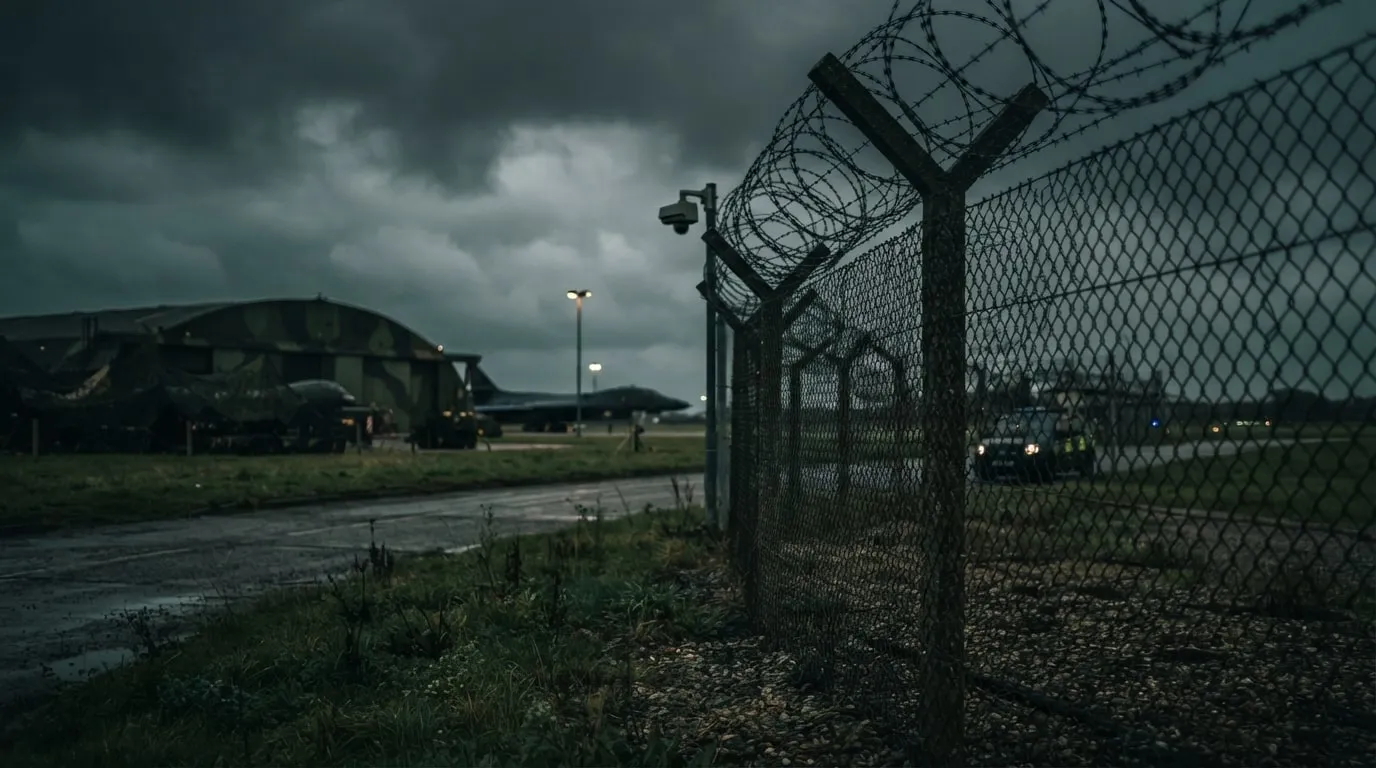 Reino Unido denuncia dois homens por espionagem em base aérea