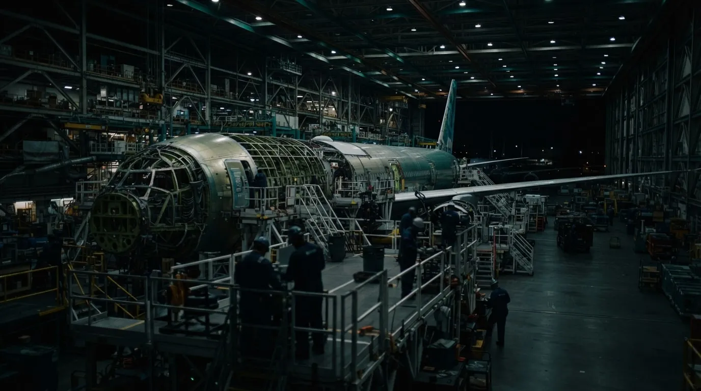 Acciones de Boeing caen 9% tras revisión en la producción del 737 Max