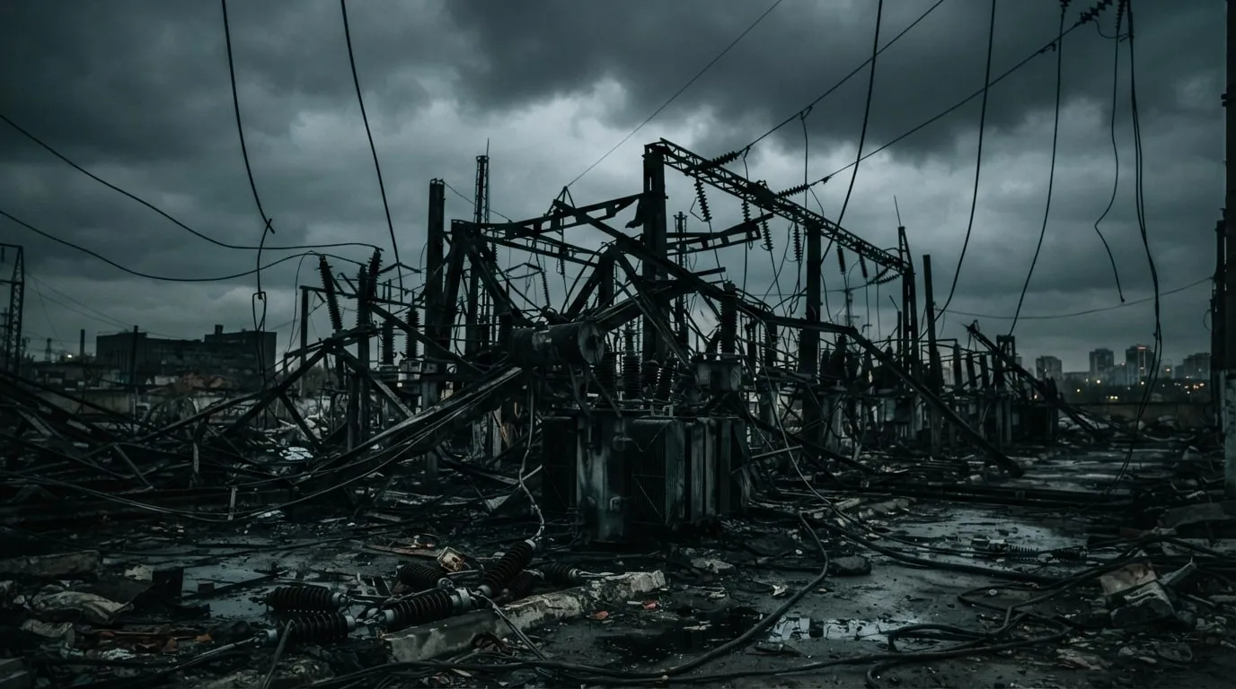 Russian Attacks Kill Eight and Cut Power to One Million in Ukraine