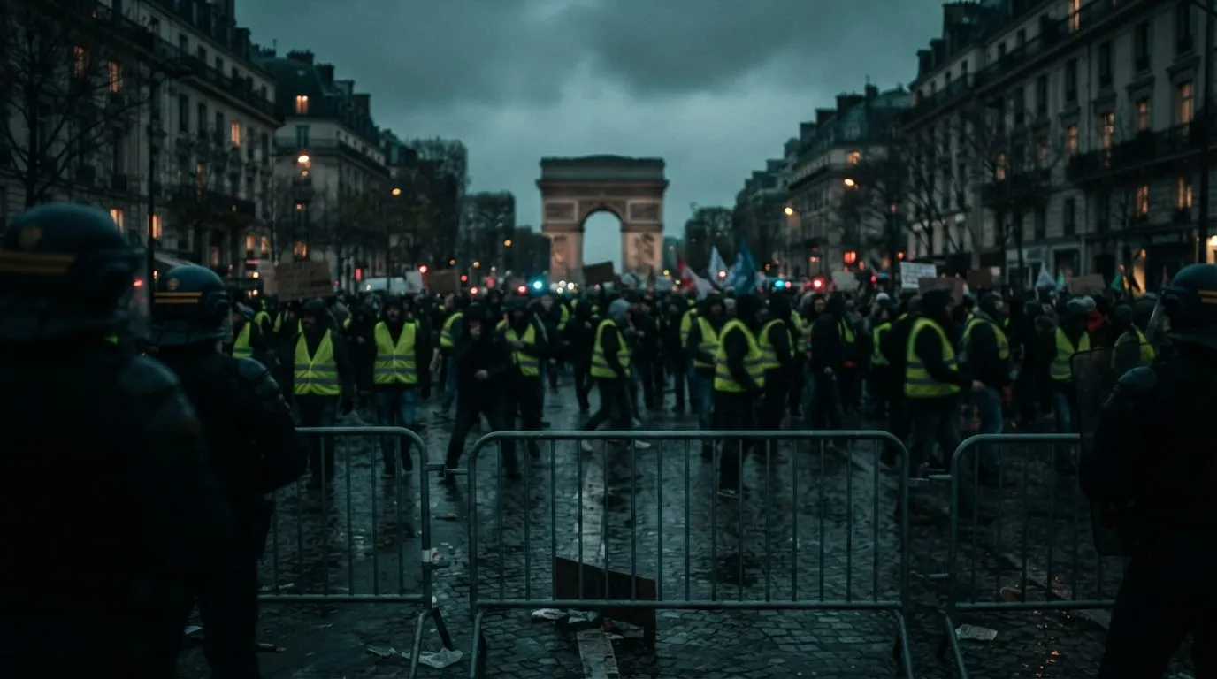 Protests Spread Across France as Yellow Vests Join In