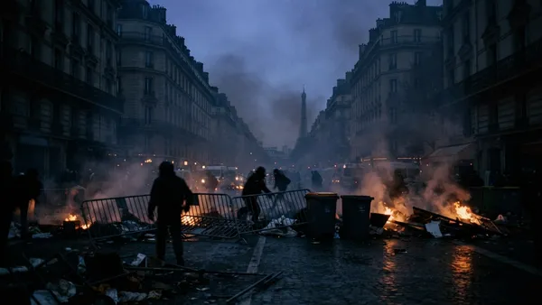 Violent Protests in France Fuel Social Tension and Political Risk